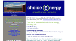 Desktop Screenshot of choiceenergy.org