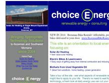 Tablet Screenshot of choiceenergy.org